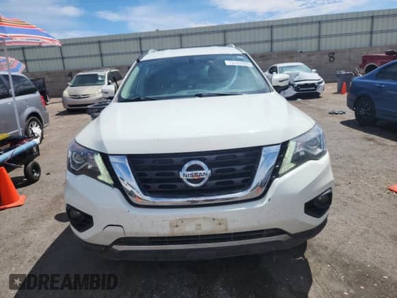 2019 Nissan Pathfinder SV z VIN 5N1DR2MM2KC638490, wystawiony jako Copart lot #70482995 z przebiegiem 103 433 mil mil oraz Szkoda całkowita • Salvage title. Historia ofert i sprzedaży dostępna na DreamBid. Obrazek 5.