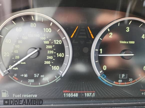 2014 BMW 5 Series 535d z VIN WBAXA5C59ED689615, wystawiony jako Copart lot #80700135 z przebiegiem 116 548 mil mil oraz Szkoda całkowita • Salvage title. Historia ofert i sprzedaży dostępna na DreamBid. Obrazek 9.