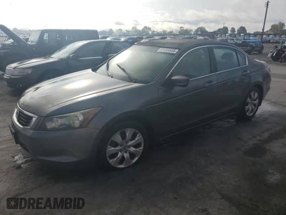 2009 Honda Accord EX-L with VIN 1HGCP26889A056326, listed as a Copart auction lot 81264555 with 214,997 mi miles and Clean title. Bid and sale history available at DreamBid. Image 1.
