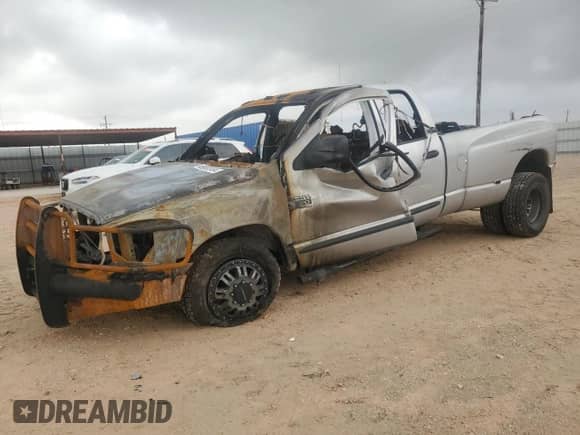 2007 Dodge 3500 SLT with VIN 3D7MX48A27G823140, listed as a Copart auction lot 69663464 with Not provided miles and Non repairable. Bid and sale history available at DreamBid. Image 1.
