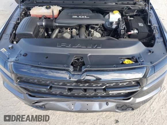 2021 Ram 1500 Big Horn with VIN 1C6RREFM6MN834438, listed as a Copart auction lot 43195865 with 42,010 mi miles and Salvage title. Bid and sale history available at DreamBid. Image 13.