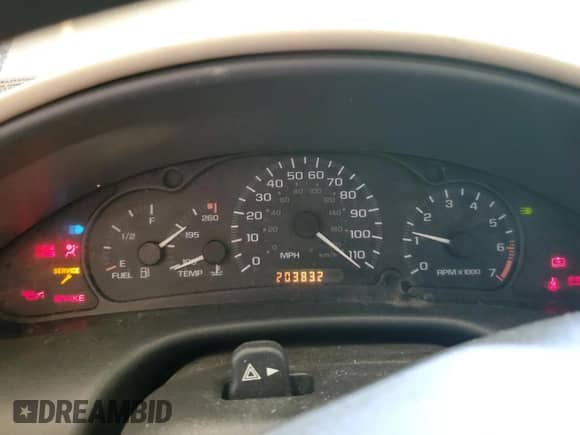 2003 Chevrolet Cavalier with VIN 1G1JC52F937210143, listed as a Copart auction lot 61801935 with 203,832 mi miles and Salvage title. Bid and sale history available at DreamBid. Image 9.