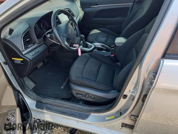 2017 Hyundai Elantra Limited with VIN 5NPD84LF0HH154305, listed as a Copart auction lot 70591215 with 152,956 mi miles and Salvage title. Bid and sale history available at DreamBid. Image 7.