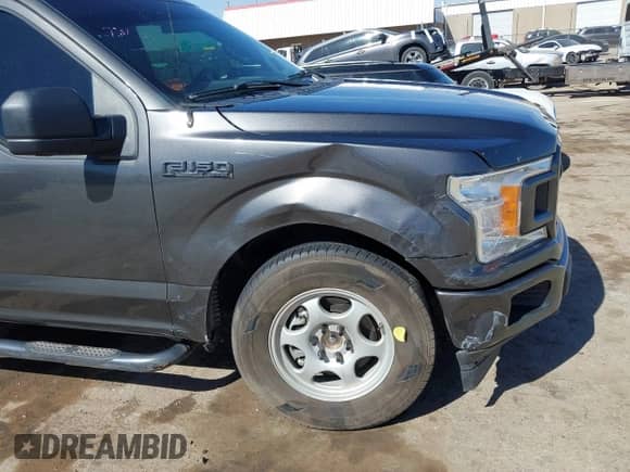 2018 Ford F-150 XL с VIN 1FTFX1EG2JKE72126, выставлен на аукционе IAAI как лот 41764321 с пробегом 117 390 миль миль и . История ставок и продаж доступна на DreamBid. Изображение 6.
