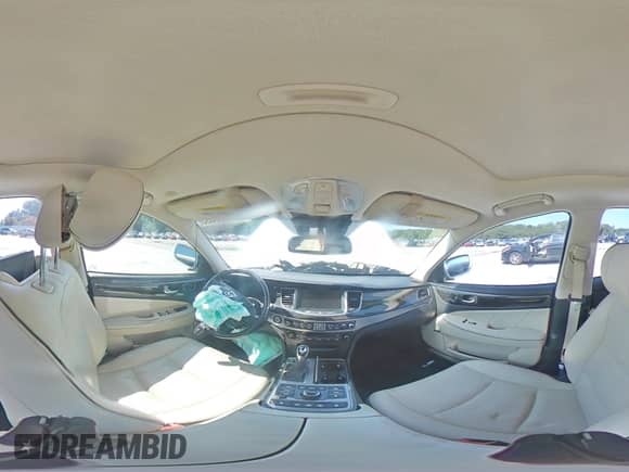 2014 Hyundai Equus Ultimate with VIN KMHGH4JH1EU086952, listed as a Copart auction lot 63856095 with 207,806 mi miles and Salvage title. Bid and sale history available at DreamBid. Image 15.