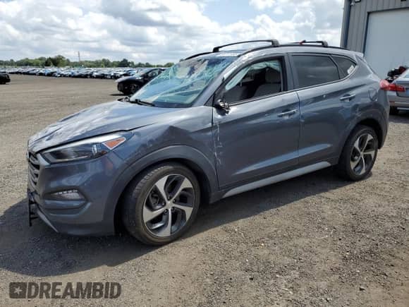 2018 Hyundai Tucson Limited with VIN KM8J3CA24JU719951, listed as a Copart auction lot 68321695 with 145,301 mi miles and Salvage title. Bid and sale history available at DreamBid. Image 1.
