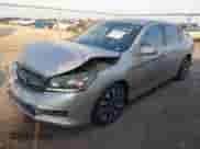 2014 Honda Accord with VIN 1HGCR6F33EA002772, listed as a IAAI auction lot 43181918 with 161,576 mi miles and . Bid and sale history available at DreamBid. Image 2.