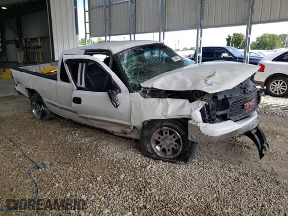2002 GMC Sierra 1500 SLE with VIN 2GTEK19T721271003, listed as a Copart auction lot 64996825 with 230,604 mi miles and Salvage title. Bid and sale history available at DreamBid. Image 4.