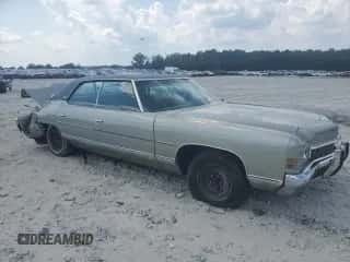 1972 Chevrolet Caprice с VIN 1N39R2D235350, выставлен на аукционе Copart как лот 68200775 с пробегом 78 954 миль миль и Списание • Salvage title. История ставок и продаж доступна на DreamBid. Изображение 4.