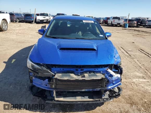 2024 Subaru WRX with VIN JF1VBAB63R9804802, listed as a Copart auction lot 55690155 with 5,915 mi miles and Salvage title. Bid and sale history available at DreamBid. Image 5.