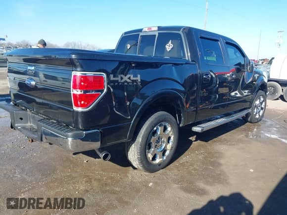 2012 Ford F-150 XL with VIN 1FTFW1ETXCKE15224, listed as a IAAI auction lot 41216833 with 227,688 mi miles and . Bid and sale history available at DreamBid. Image 4.