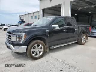 2022 Ford F-150 XL с VIN 1FTEW1EP7NFB20284, выставлен на аукционе Copart как лот 64682475 с пробегом 56 682 миль миль и Списание • Salvage title. История ставок и продаж доступна на DreamBid. Изображение 1.