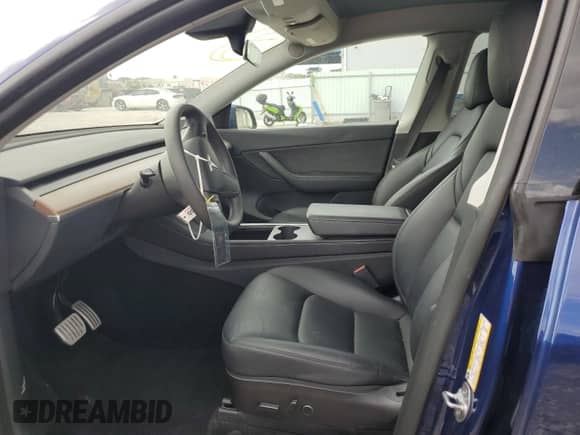 2022 Tesla Model Y Performance with VIN 7SAYGDEF6NF455028, listed as a Copart auction lot 61740254 with 26,869 mi miles and Salvage title. Bid and sale history available at DreamBid. Image 7.