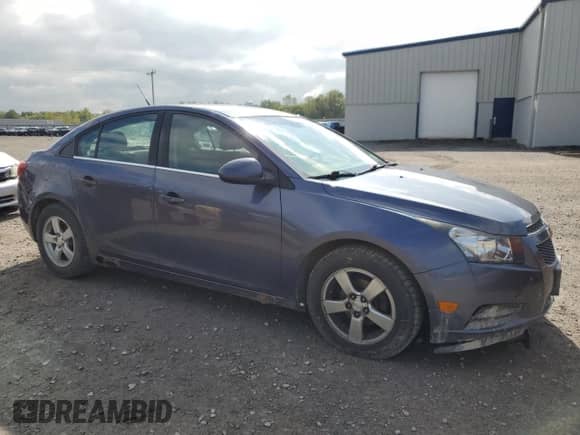 2014 Chevrolet Cruze 1LT with VIN 1G1PC5SB0E7413951, listed as a Copart auction lot 83855695 with 164,407 mi miles and Salvage title. Bid and sale history available at DreamBid. Image 4.