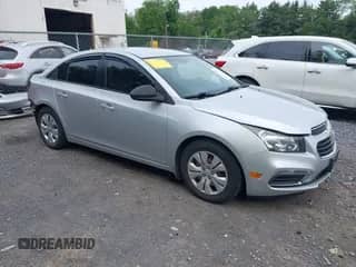 2015 Chevrolet Cruze LS with VIN 1G1PB5SG3F7250969, listed as a IAAI auction lot 42502563 with 90,337 mi miles and . Bid and sale history available at DreamBid. Image 1.