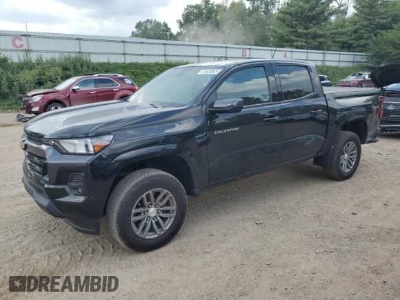 2023 Chevrolet Colorado 4WD LT with VIN 1GCPTCEK3P1254405, listed as a Copart auction lot 67620065 with 11,177 mi miles and Salvage title. Bid and sale history available at DreamBid. Image 1.