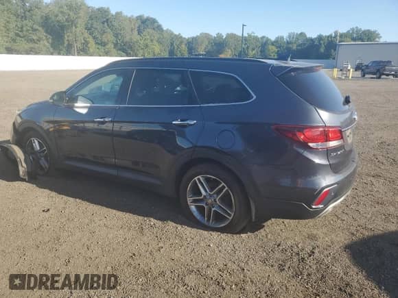 2017 Hyundai Santa Fe Limited Ultimate z VIN KM8SR4HF3HU193808, wystawiony jako Copart lot #70877805 z przebiegiem 75 109 mil mil oraz Szkoda całkowita • Salvage title. Historia ofert i sprzedaży dostępna na DreamBid. Obrazek 2.