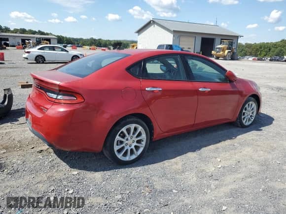 2013 Dodge Dart Limited with VIN 1C3CDFCHXDD284231, listed as a Copart auction lot 80297715 with 139,321 mi miles and Clean title. Bid and sale history available at DreamBid. Image 3.