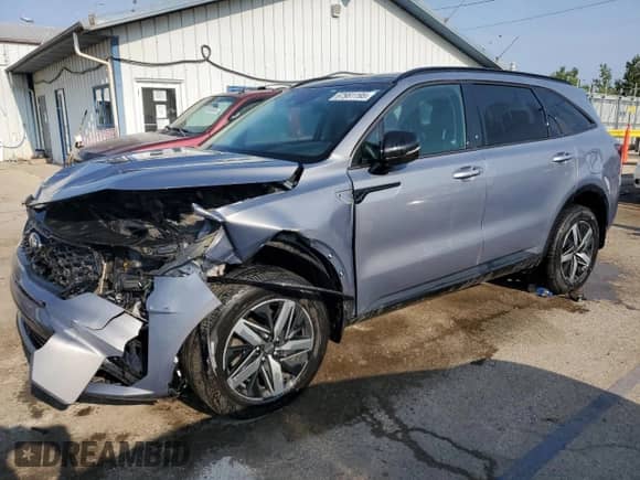 2021 Kia Sorento EX with VIN 5XYRHDLF3MG061107, listed as a Copart auction lot 67981195 with 98,753 mi miles and Salvage title. Bid and sale history available at DreamBid. Image 1.