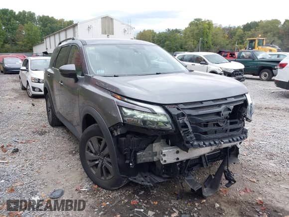 2024 Nissan Pathfinder SV with VIN 5N1DR3BC7RC249385, listed as a IAAI auction lot 43254609 with 37,954 mi miles and . Bid and sale history available at DreamBid. Image 6.