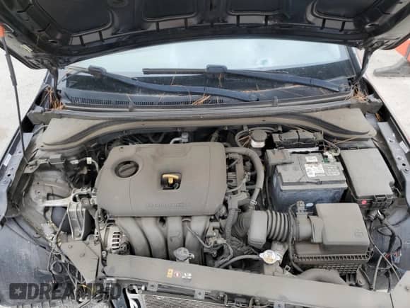 2020 Hyundai Elantra Value Edition with VIN KMHD84LF7LU951886, listed as a Copart auction lot 80287205 with 51,237 mi miles and Salvage title. Bid and sale history available at DreamBid. Image 11.