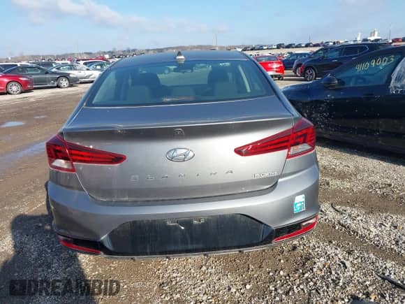 2020 Hyundai Elantra Value Edition with VIN 5NPD84LF7LH509706, listed as a IAAI auction lot 41402717 with 13,888 mi miles and . Bid and sale history available at DreamBid. Image 17.
