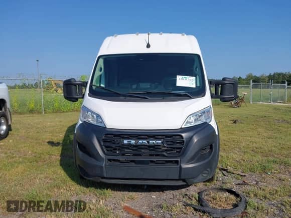 2023 Ram ProMaster Cargo with VIN 3C6LRVDG0PE563744, listed as a IAAI auction lot 43031265 with 65,170 mi miles and . Bid and sale history available at DreamBid. Image 12.