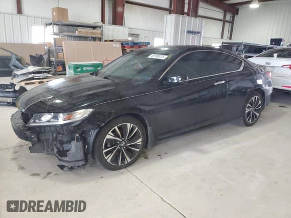 2017 Honda Accord EX-L with VIN 1HGCT1B65HA000658, listed as a Copart auction lot 45189375 with 90,392 mi miles and Salvage title. Bid and sale history available at DreamBid. Image 1.