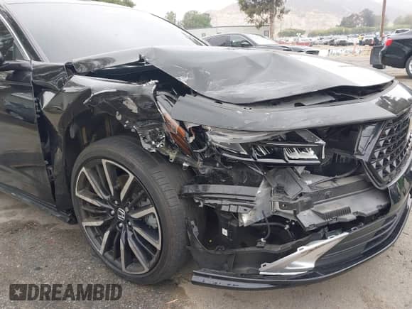 2023 Honda Accord Touring with VIN 1HGCY2F81PA046201, listed as a IAAI auction lot 42283747 with 34,912 mi miles and . Bid and sale history available at DreamBid. Image 6.