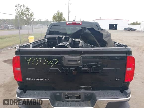 2022 Chevrolet Colorado 2WD LT z VIN 1GCGSCEA5N1248936, wystawiony jako IAAI lot #43353417 z przebiegiem 78 721 mil mil oraz . Historia ofert i sprzedaży dostępna na DreamBid. Obrazek 16.