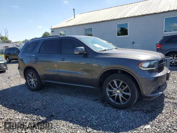2017 Dodge Durango GT with VIN 1C4RDJDG9HC600857, listed as a Copart auction lot 80754945 with 92,785 mi miles and Salvage title. Bid and sale history available at DreamBid. Image 4.