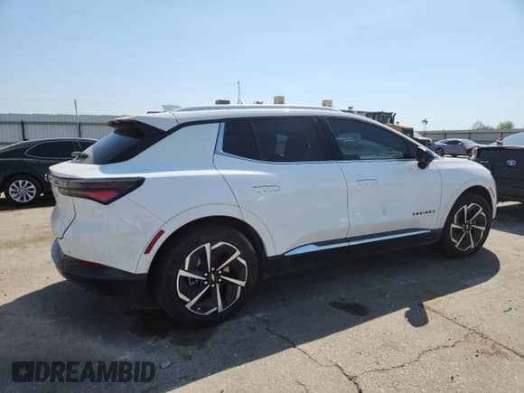 2024 Chevrolet Equinox EV LT z VIN 3GN7DLRP9RS279773, wystawiony jako Copart lot #71638445 z przebiegiem 17 333 mil mil oraz Szkoda całkowita • Salvage title. Historia ofert i sprzedaży dostępna na DreamBid. Obrazek 3.