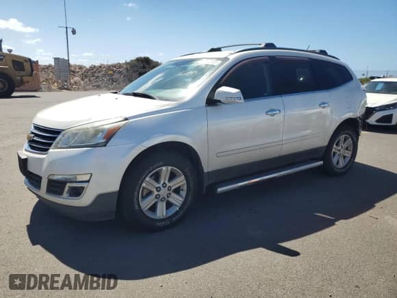 2014 Chevrolet Traverse LT с VIN 1GNKRGKD3EJ141211, выставлен на аукционе Copart как лот 67140555 с пробегом 130 668 миль миль и Списание • Salvage title. История ставок и продаж доступна на DreamBid. Изображение 1.