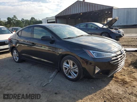 2020 Hyundai Elantra Value Edition with VIN KMHD84LF9LU925404, listed as a Copart auction lot 84373405 with 111,087 mi miles and Salvage title. Bid and sale history available at DreamBid. Image 4.