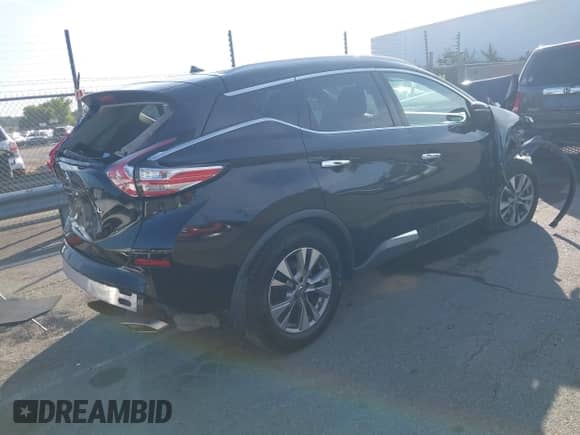 2015 Nissan Murano SV with VIN 5N1AZ2MG8FN249411, listed as a IAAI auction lot 42760189 with 114,121 mi miles and . Bid and sale history available at DreamBid. Image 4.