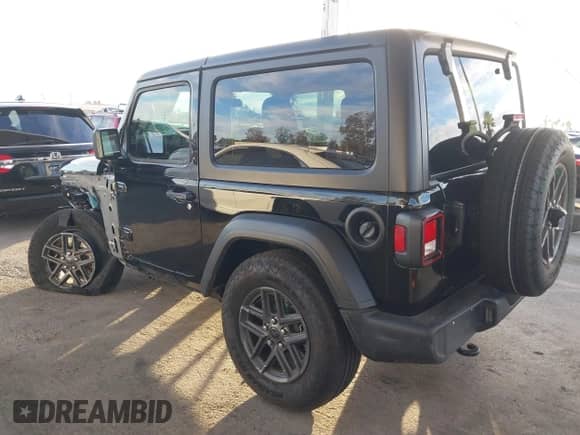 2024 Jeep Wrangler Sport с VIN 1C4PJXAN1RW125436, выставлен на аукционе IAAI как лот 41387782 с пробегом 17 962 миль миль и . История ставок и продаж доступна на DreamBid. Изображение 3.