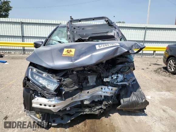 2025 Honda Odyssey Touring с VIN 5FNRL6H80SB014352, выставлен на аукционе Copart как лот 67280185 с пробегом Не указан миль и Списание • Salvage title. История ставок и продаж доступна на DreamBid. Изображение 5.