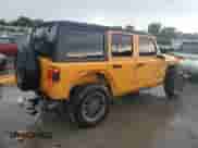 2021 Jeep Wrangler Unlimited Sport with VIN 1C4HJXDN2MW679769, listed as a Copart auction lot 62221795 with 136,200 mi miles and Salvage title. Bid and sale history available at DreamBid. Image 3.