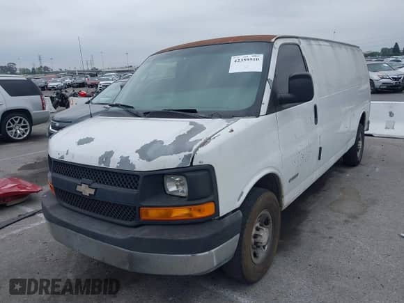 2005 Chevrolet Express Cargo with VIN 1GCGG29V551263686, listed as a IAAI auction lot 42359510 with 387,144 mi miles and . Bid and sale history available at DreamBid. Image 17.
