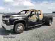 2021 Chevrolet Silverado 3500HD LT with VIN 1GC4YTEY0MF291337, listed as a Copart auction lot 73113434 with Not provided miles and Non repairable. Bid and sale history available at DreamBid. Image 2.