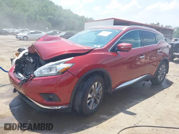 2015 Nissan Murano SL with VIN 5N1AZ2MH2FN256668, listed as a IAAI auction lot 42405786 with 143,218 mi miles and . Bid and sale history available at DreamBid. Image 17.