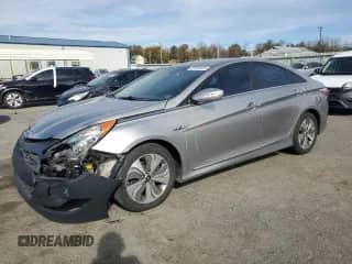 2013 Hyundai Sonata Limited z VIN KMHEC4A4XDA090209, wystawiony jako Copart lot #86869935 z przebiegiem 160 666 mil mil oraz Szkoda całkowita • Salvage title. Historia ofert i sprzedaży dostępna na DreamBid. Obrazek 1.