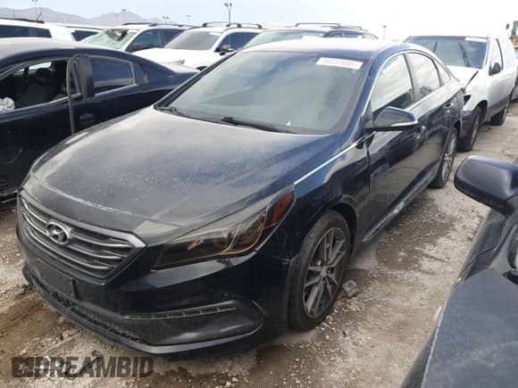 2017 Hyundai Sonata Sport с VIN 5NPE34AB1HH443163, выставлен на аукционе Copart как лот 59233605 с пробегом 61 339 миль миль и Списание • Salvage title. История ставок и продаж доступна на DreamBid. Изображение 1.