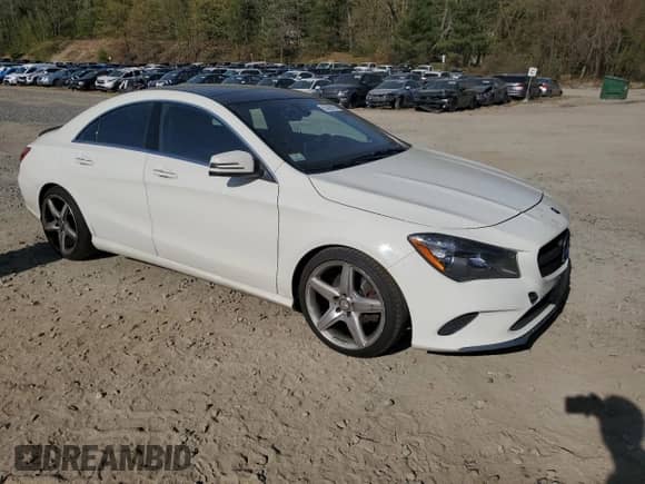 2017 Mercedes-Benz CLA 250 with VIN WDDSJ4GB6HN412223, listed as a Copart auction lot 55329815 with 90,009 mi miles and Salvage title. Bid and sale history available at DreamBid. Image 4.