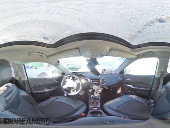 2018 Jeep Compass Trailhawk z VIN 3C4NJDDBXJT130698, wystawiony jako Copart lot #88697635 z przebiegiem 115 827 mil mil oraz Szkoda całkowita • Salvage title. Historia ofert i sprzedaży dostępna na DreamBid. Obrazek 14.