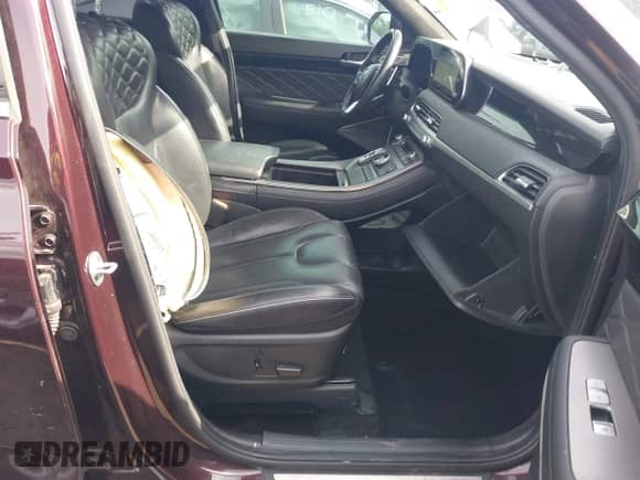 2021 Hyundai Palisade Calligraphy z VIN KM8R74HE0MU276053, wystawiony jako IAAI lot #42217403 z przebiegiem 97 759 mil mil oraz . Historia ofert i sprzedaży dostępna na DreamBid. Obrazek 5.