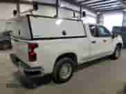 2024 Chevrolet Silverado 1500 Work Truck with VIN 1GCRAAEK0RZ282640, listed as a Copart auction lot 71869974 with 11,398 mi miles and Salvage title. Bid and sale history available at DreamBid. Image 3.