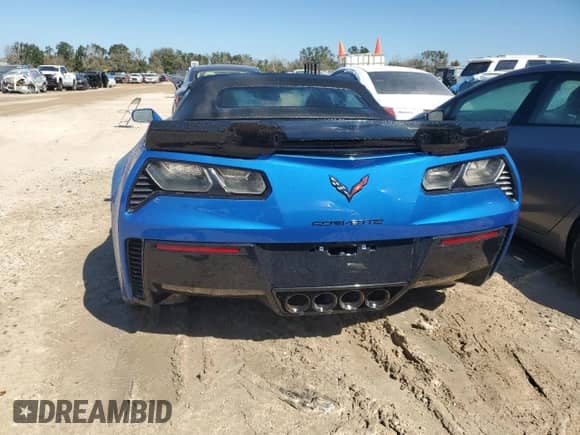2016 Chevrolet Corvette Z06 3LZ z VIN 1G1YU3D65G5600476, wystawiony jako Copart lot #74368294 z przebiegiem Nie podano mil oraz Szkoda całkowita • Salvage title. Historia ofert i sprzedaży dostępna na DreamBid. Obrazek 6.