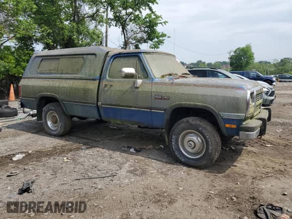 1991 Dodge D/W 250 with VIN 1B7KM26C5MS319916, listed as a Copart auction lot 57512115 with 77,179 mi miles and Clean title. Bid and sale history available at DreamBid. Image 4.