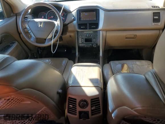 2006 Honda Pilot EX-L z VIN 2HKYF18596H540952, wystawiony jako Copart lot #86673425 z przebiegiem 156 365 mil mil oraz Szkoda całkowita • Salvage title. Historia ofert i sprzedaży dostępna na DreamBid. Obrazek 8.